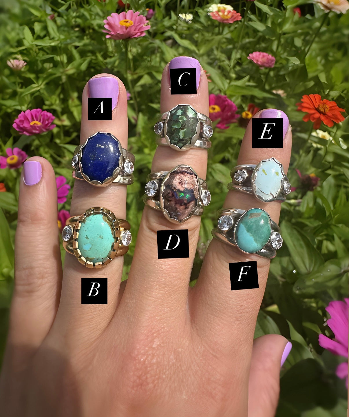 Double Band Marie Ring