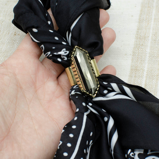 Golden Pyrite Bandana Slide