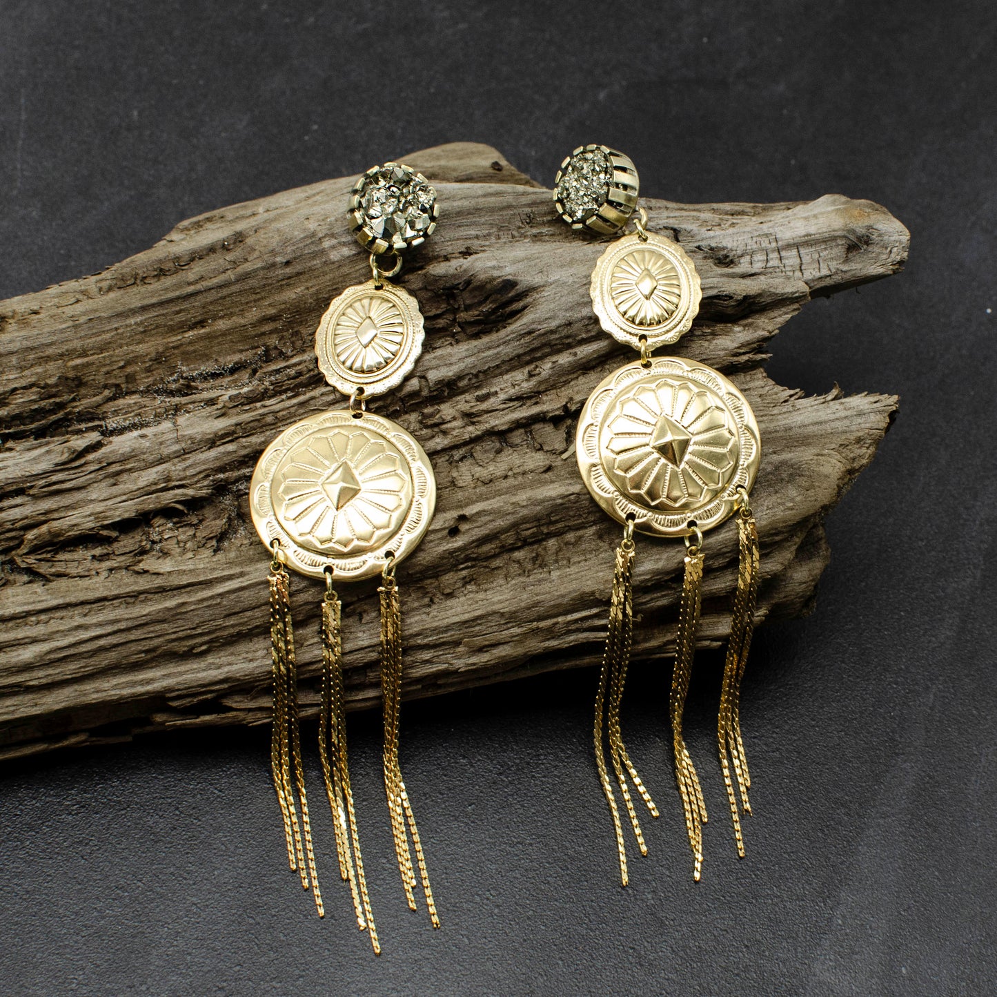Cosmic Lover Concho Earrings