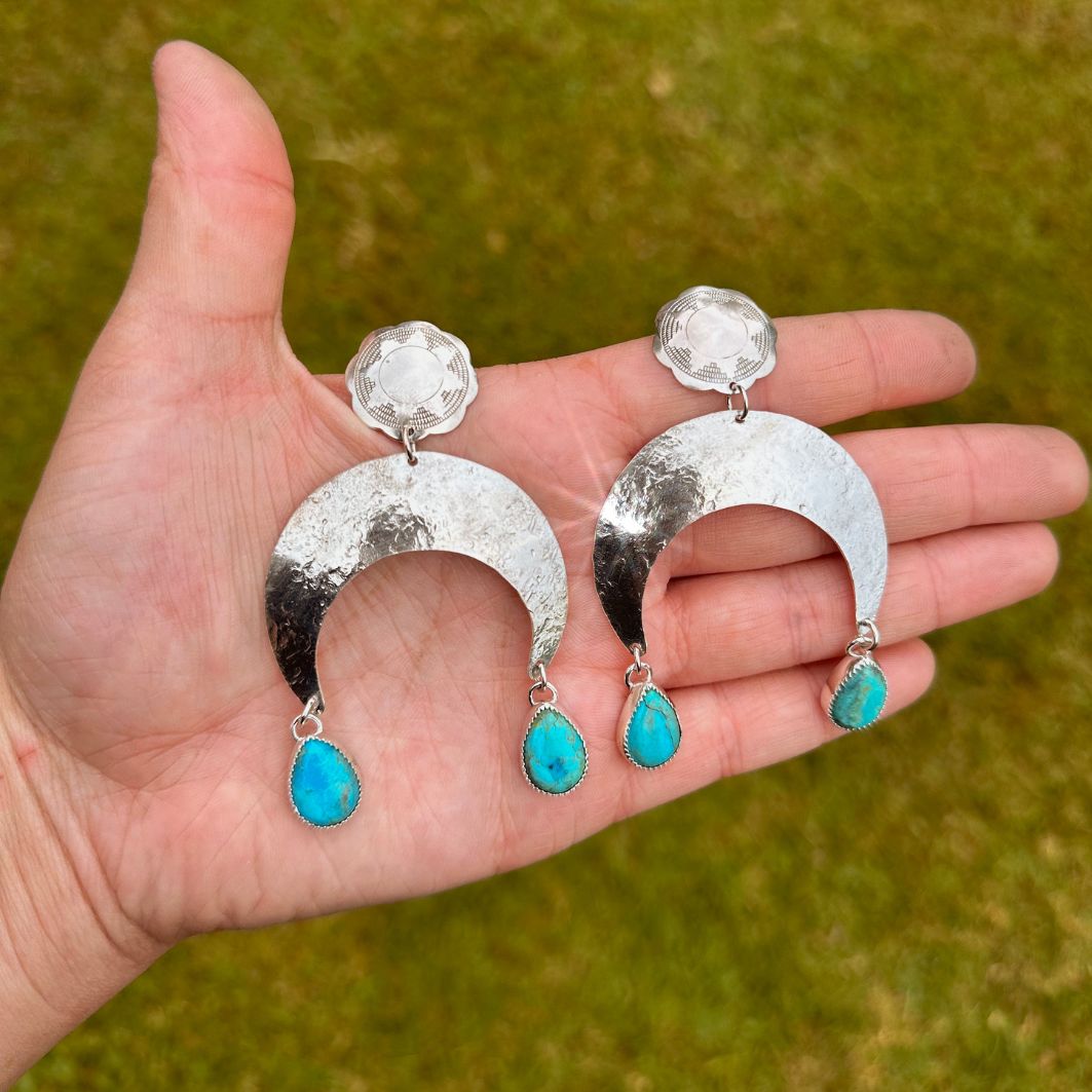 Southwest Crescent Earrings