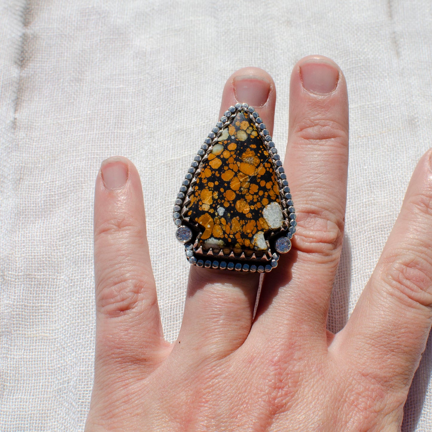 Dark Moon Hubei Arrowhead Ring