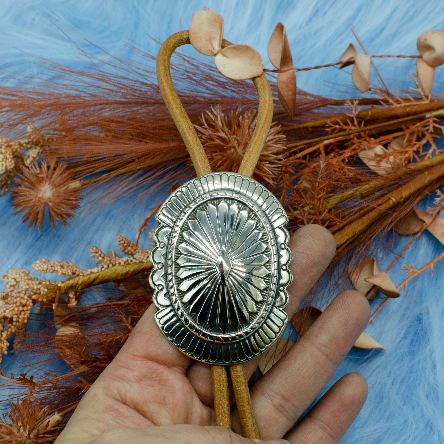 Sterling Southwest Concho Statement Bolo