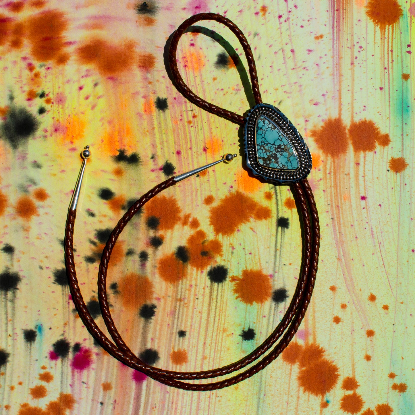 Qingu Turquoise Statement Bolo