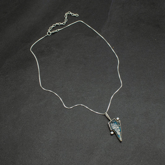 Turquoise Bolt Pendant