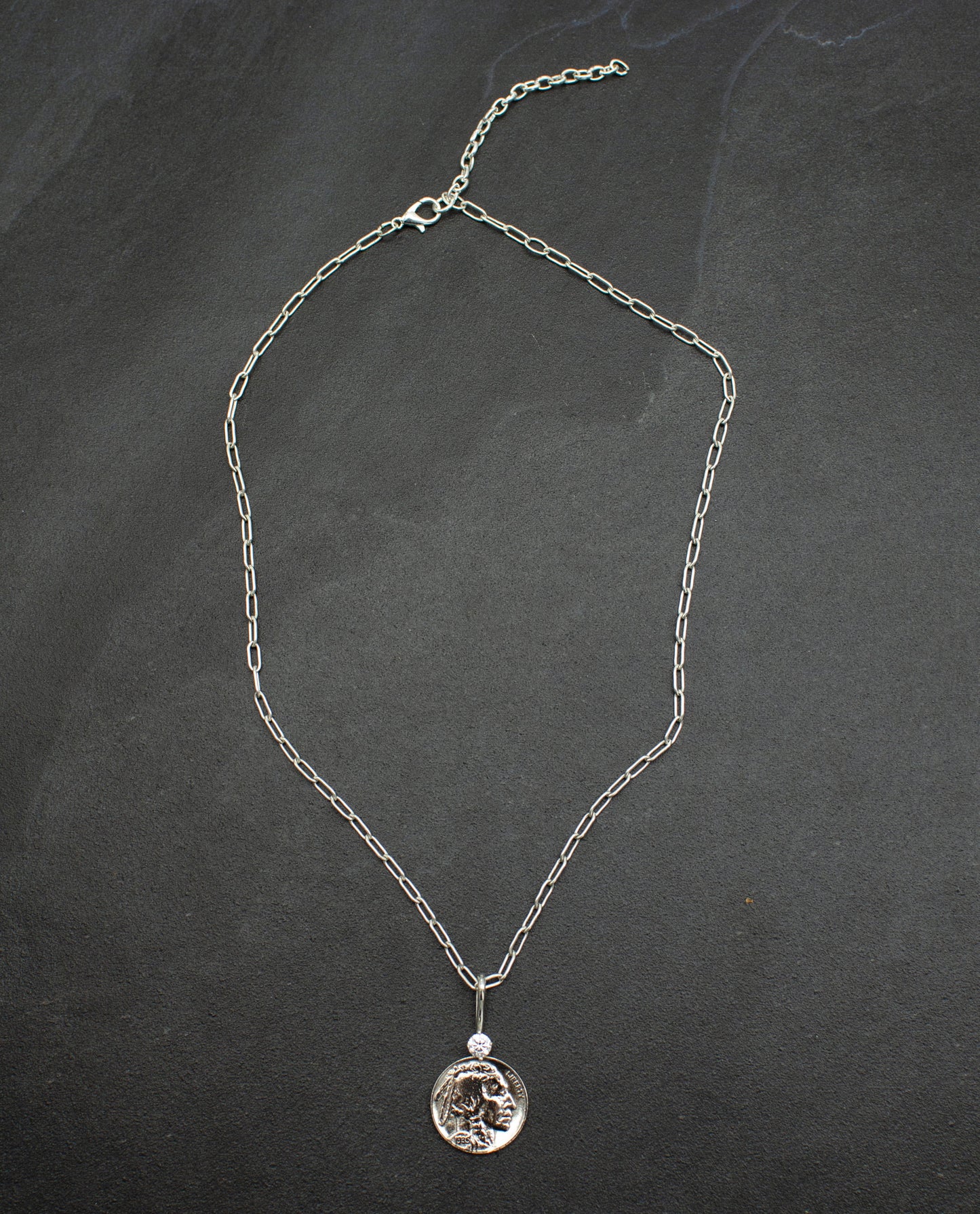 Buffalo Nickel Coin Pendant
