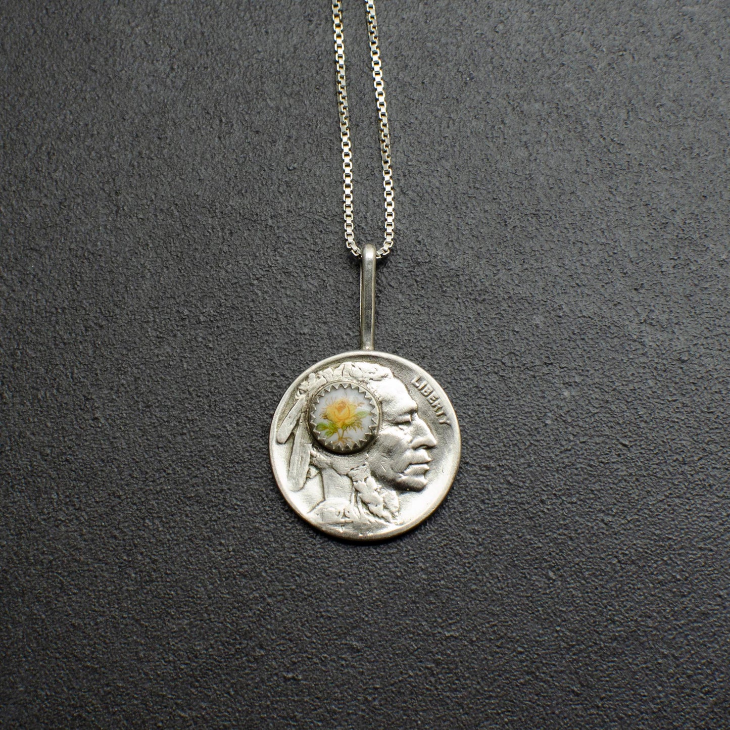 Special Edition Vintage Floral Cab Buffalo Nickel