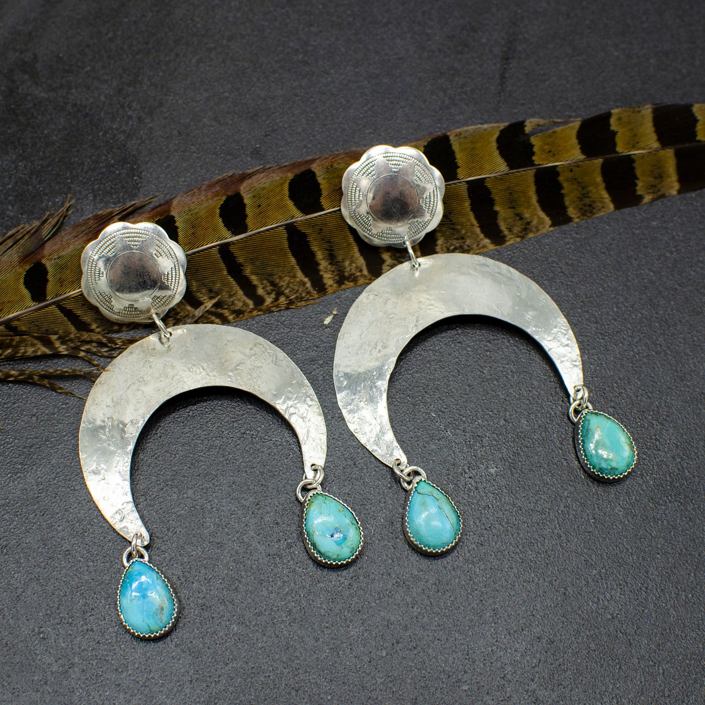 Southwest Crescent Earrings
