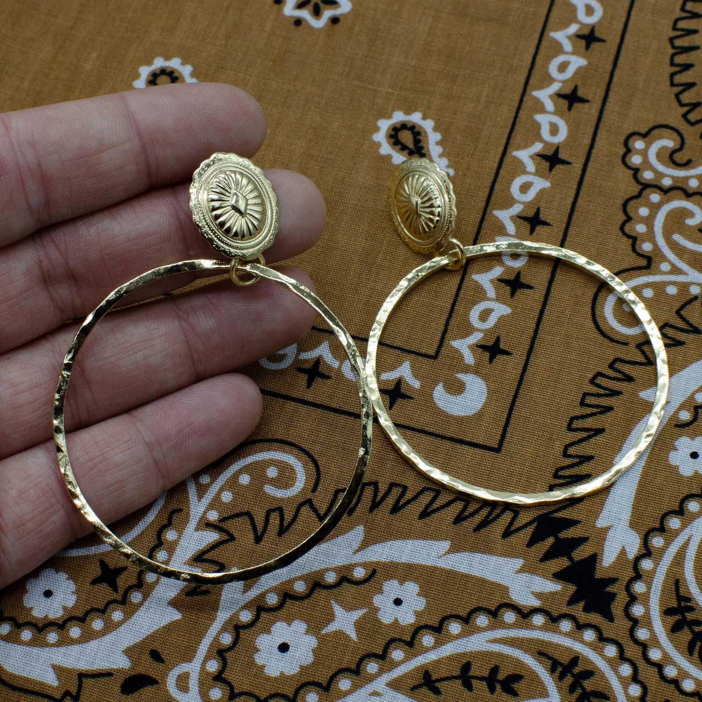 Golden Hour Concho Hoops