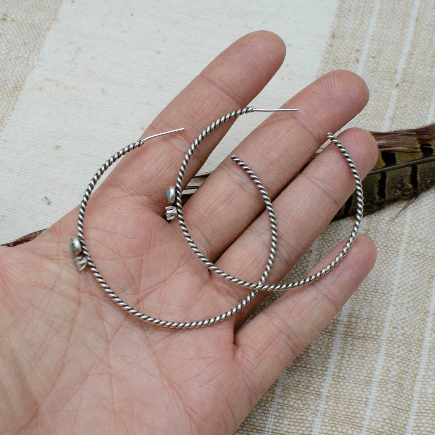 Twisted Southwest Sparkle Hoops