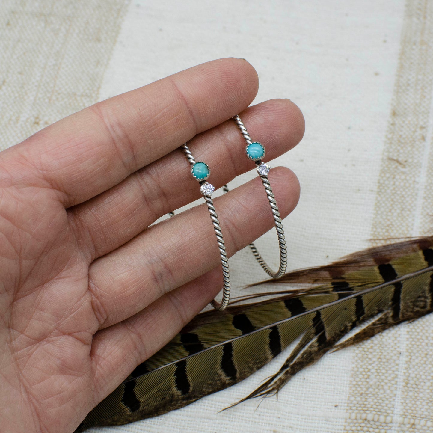 Twisted Southwest Sparkle Hoops
