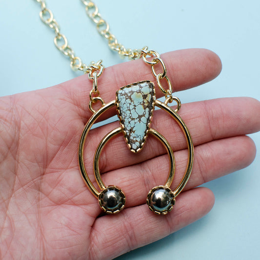 Quingu Turquoise Mod West Pendant