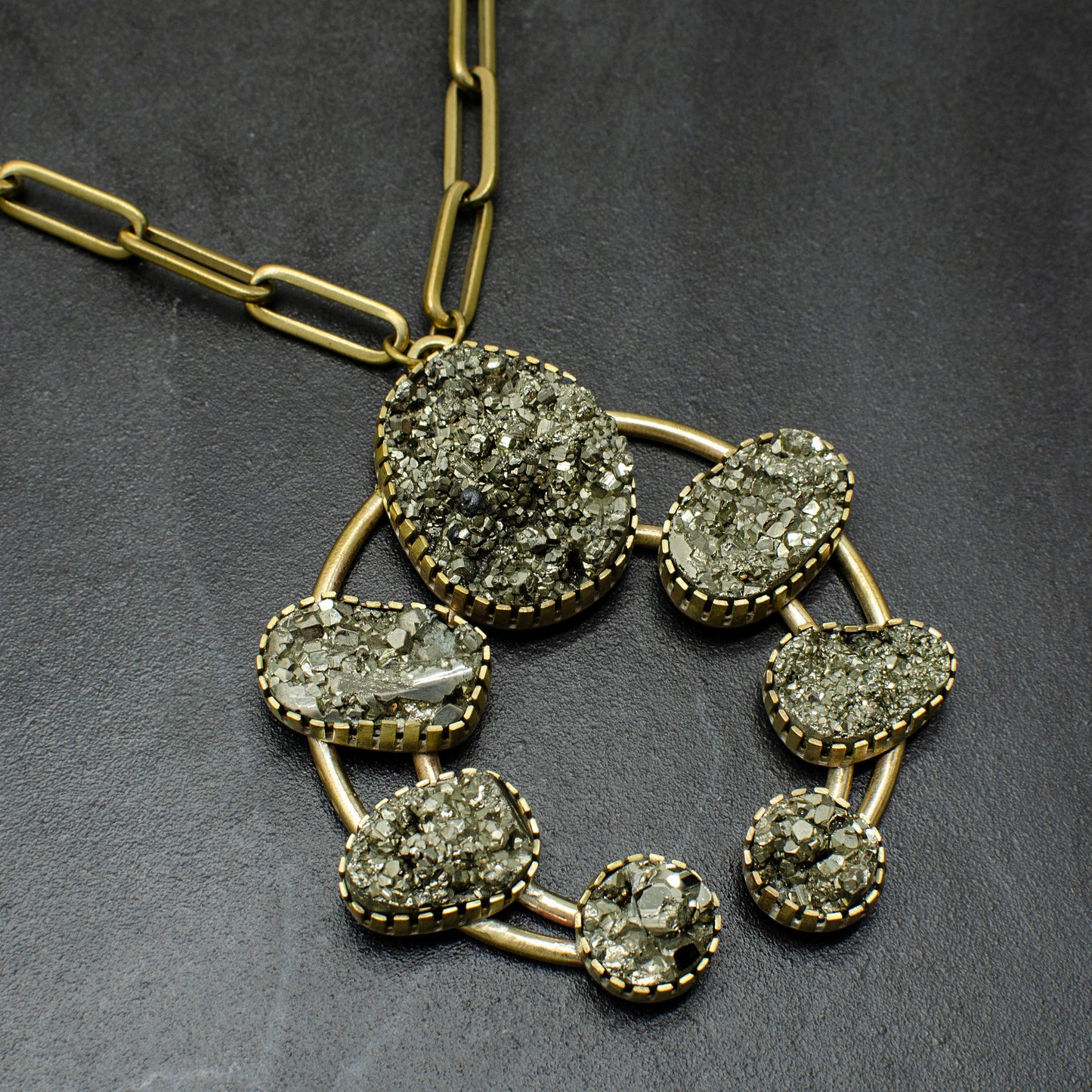 Cosmic Pyrite Squash Blossom