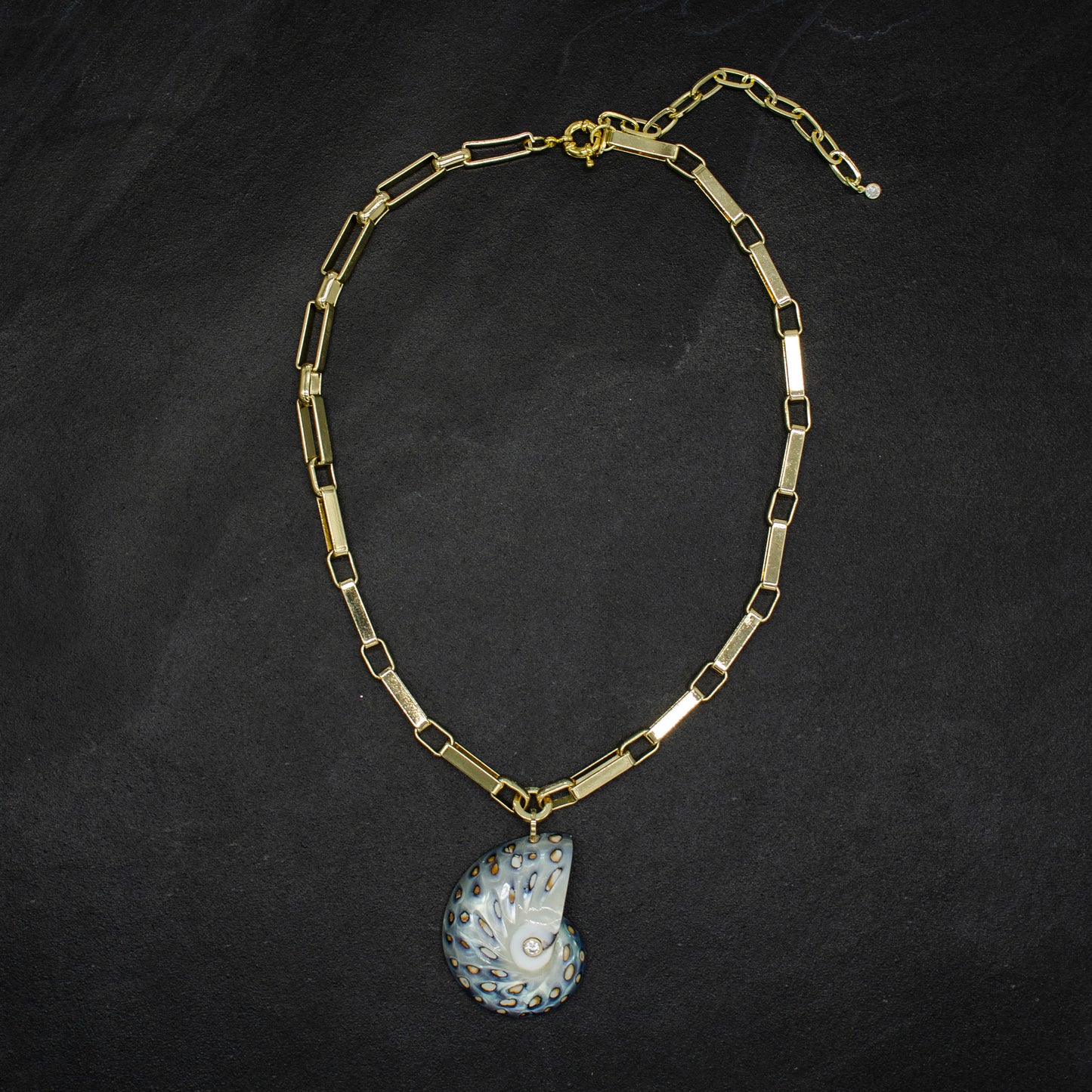 Nautilus Pendant Necklace