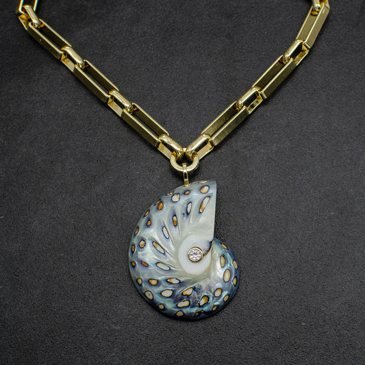 Nautilus Pendant Necklace