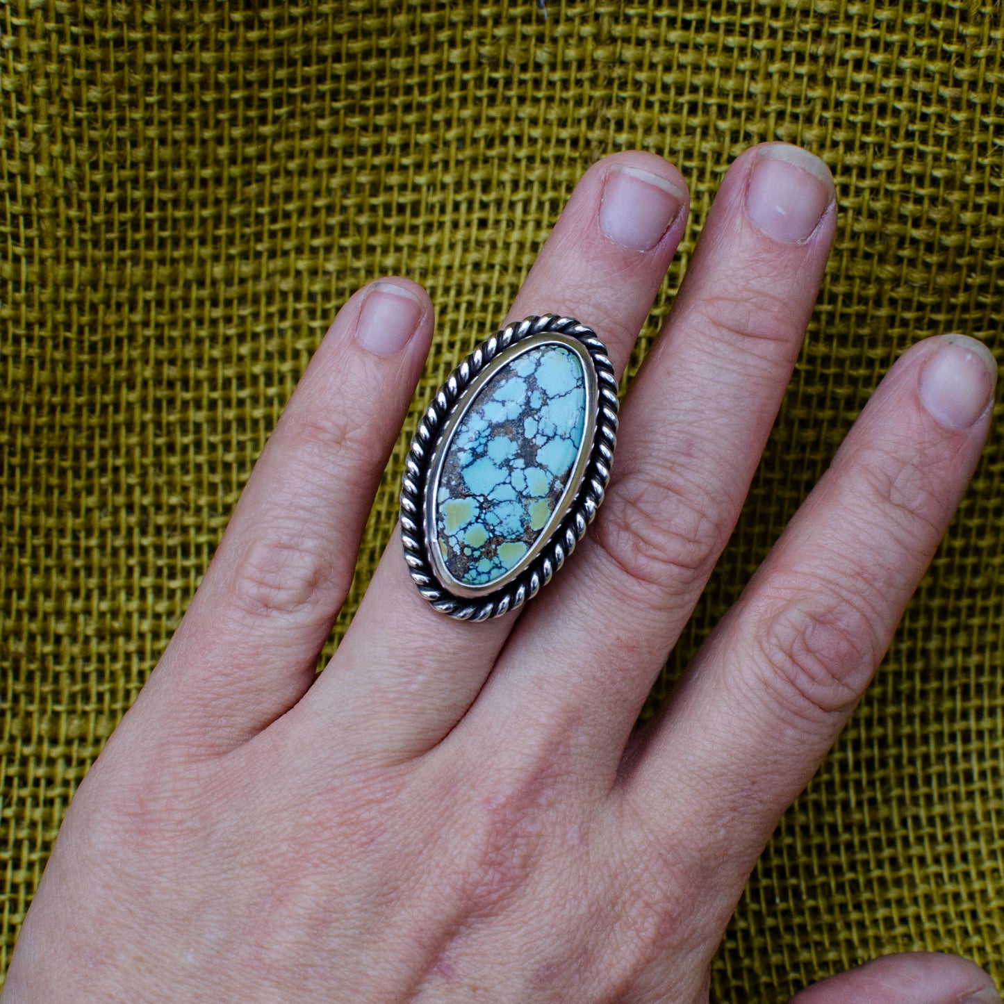 Quingu Turquoise Ring