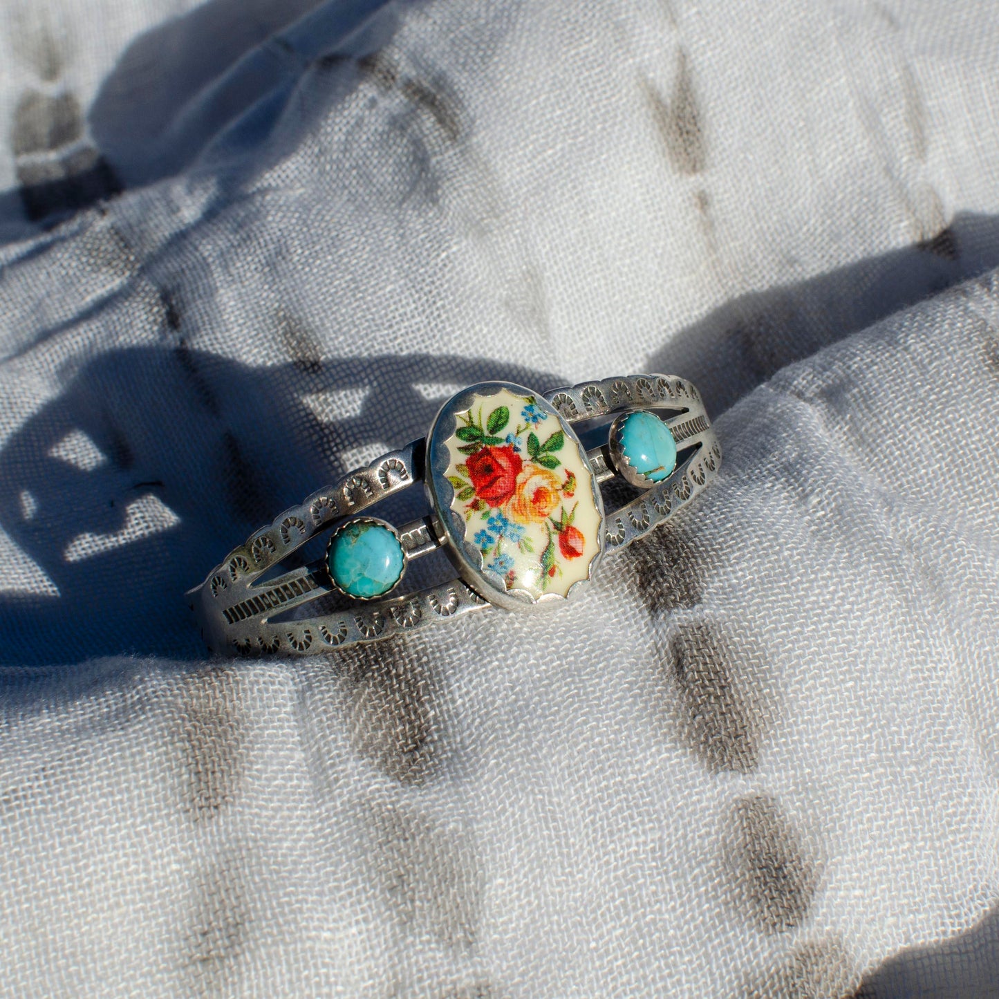 Vintage Flora Cuff