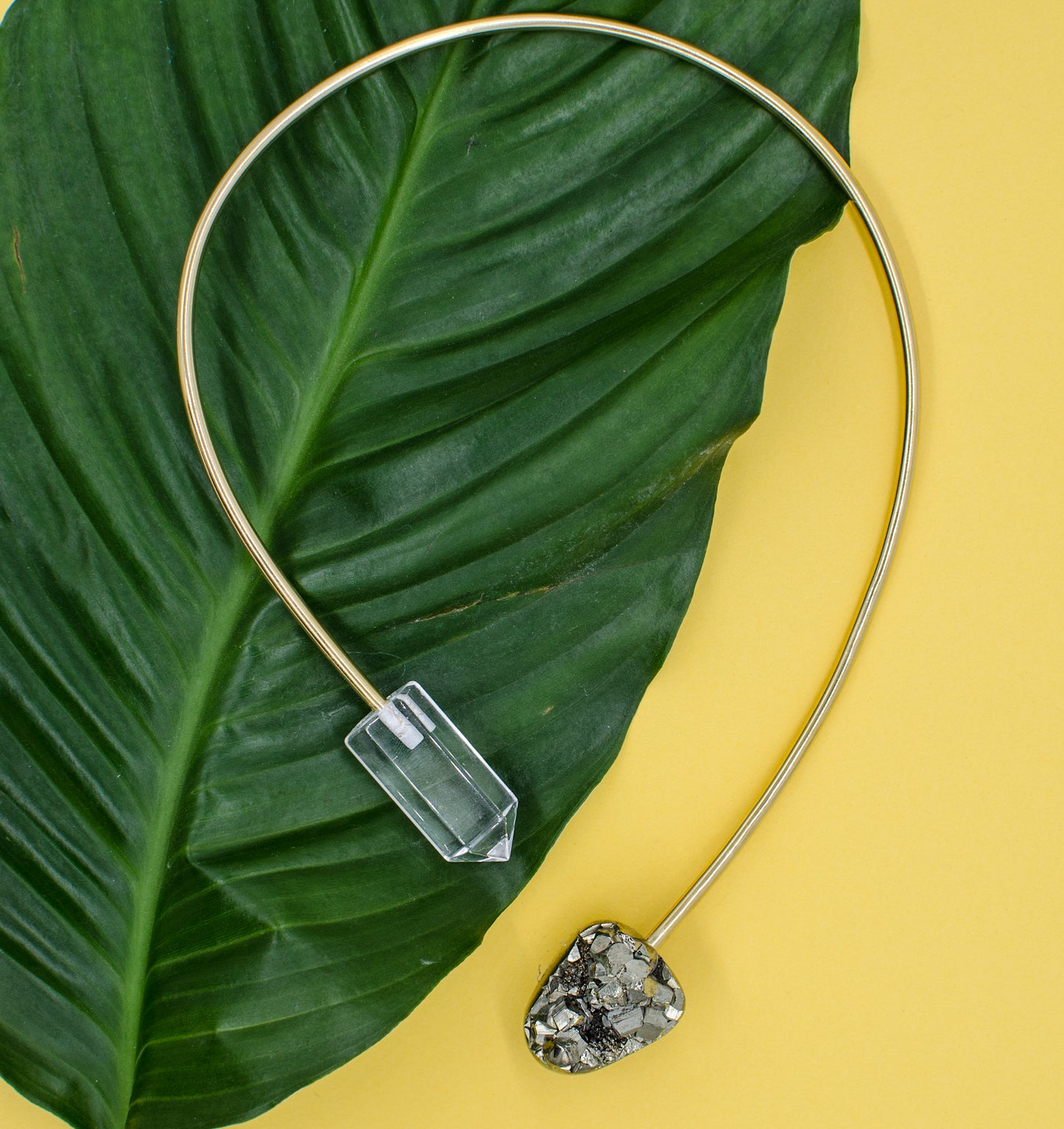 Clear Crystal Origin Necklace
