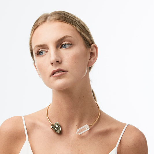 Clear Crystal Origin Collar