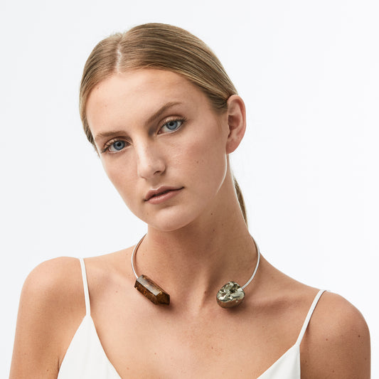 Smoky Quartz Origin Collar