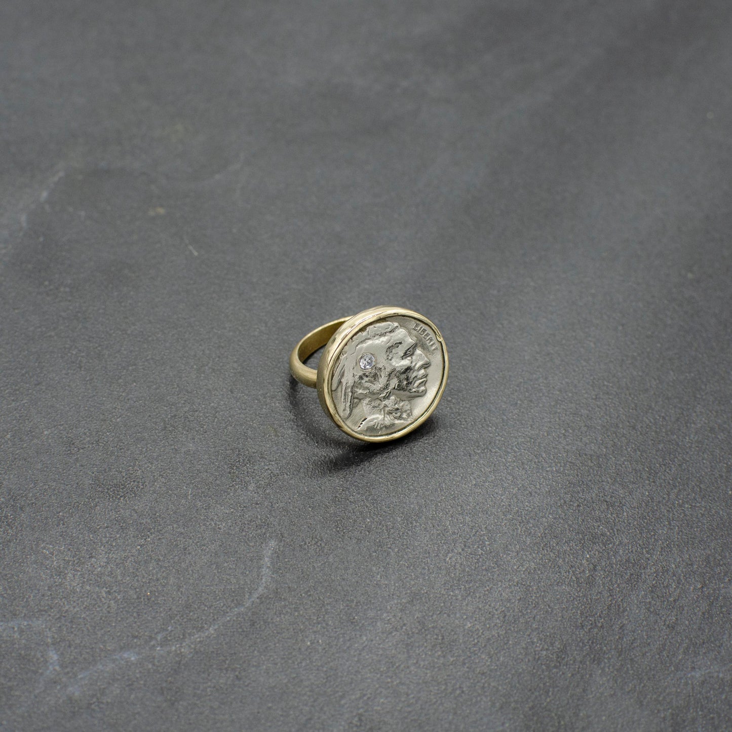 Indian Head Coin Ring