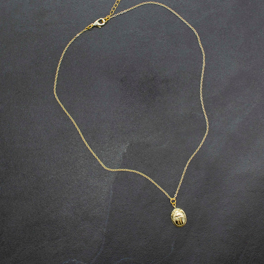 Scarab Pendant Necklace