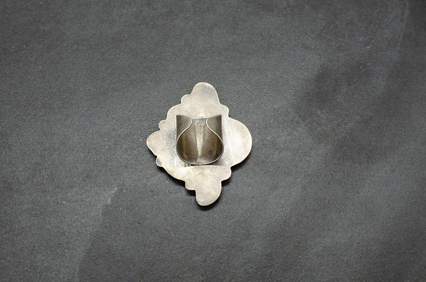 Australian Opal Buffalo Nickel Ring