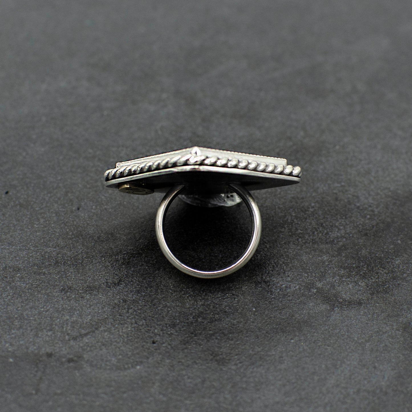 Diamond Inlay Ring