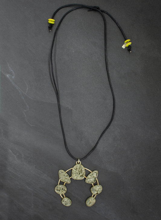 Galaxy Squash Blossom Necklace