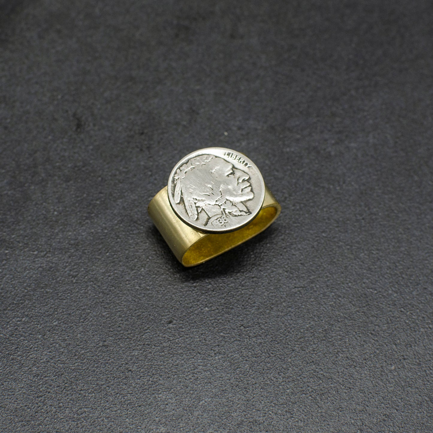 Buffalo Nickel Bandana Slide