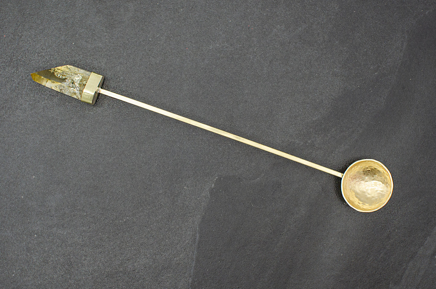 Natural Crystal Point Spoon
