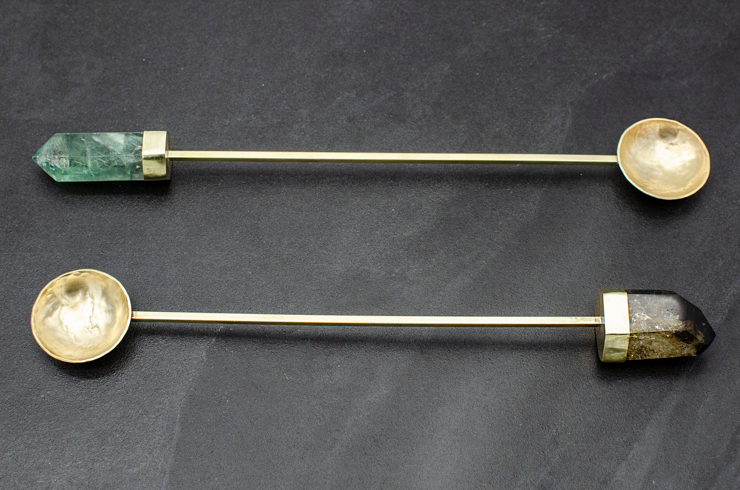 Natural Crystal Point Spoon