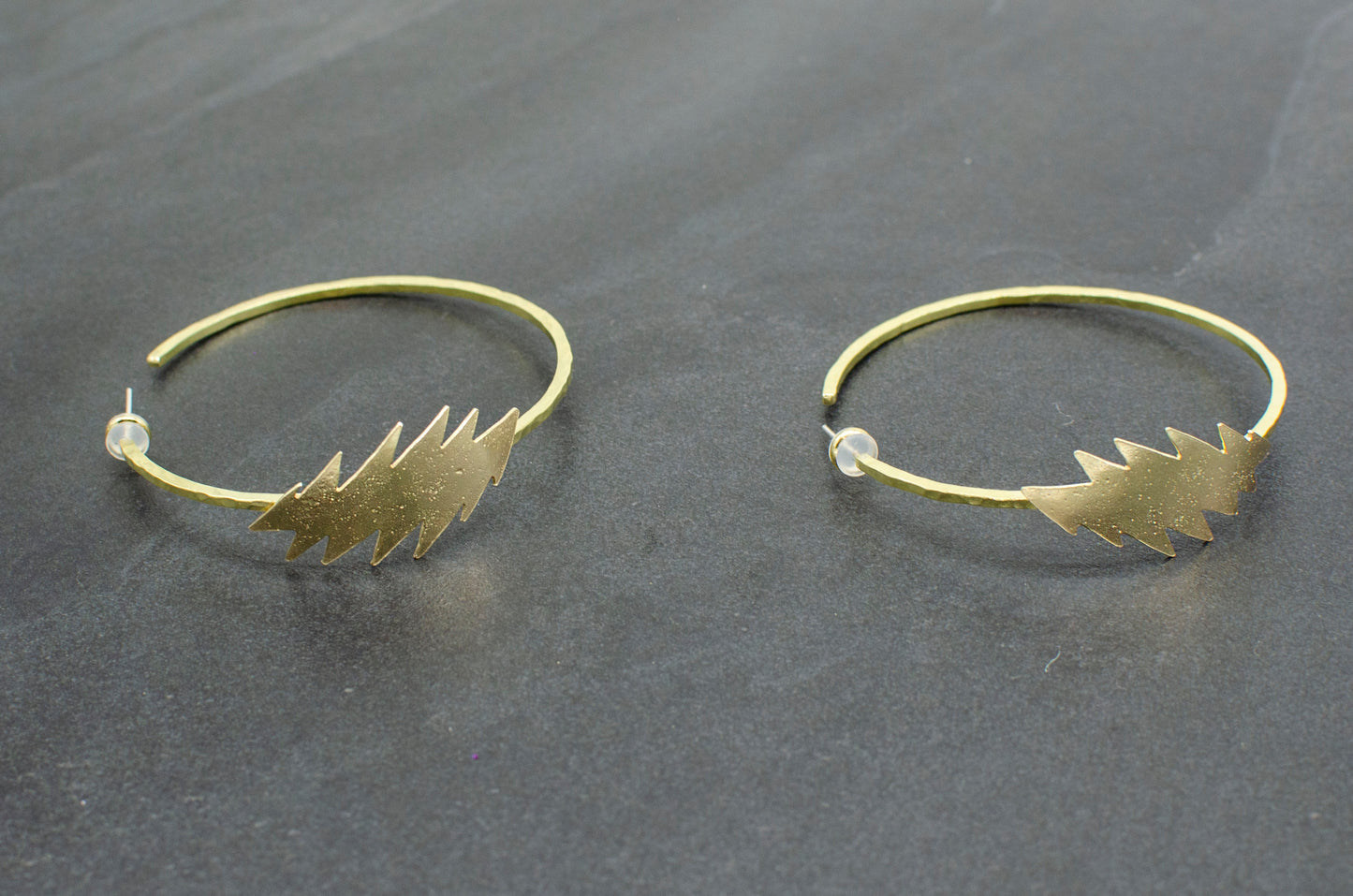 GD Bolt Hammered Hoops