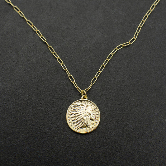 Chief Coin Necklace