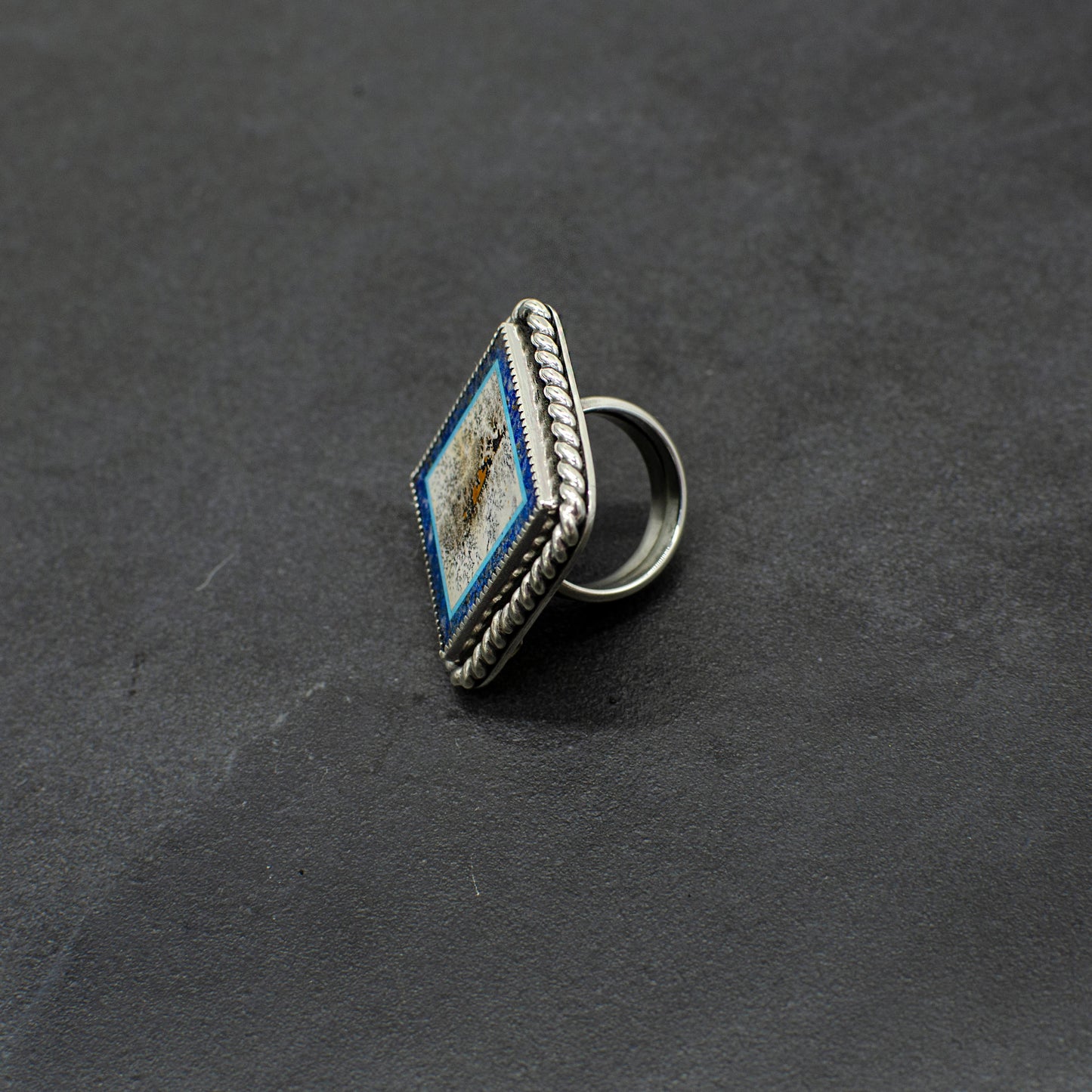 Diamond Inlay Ring