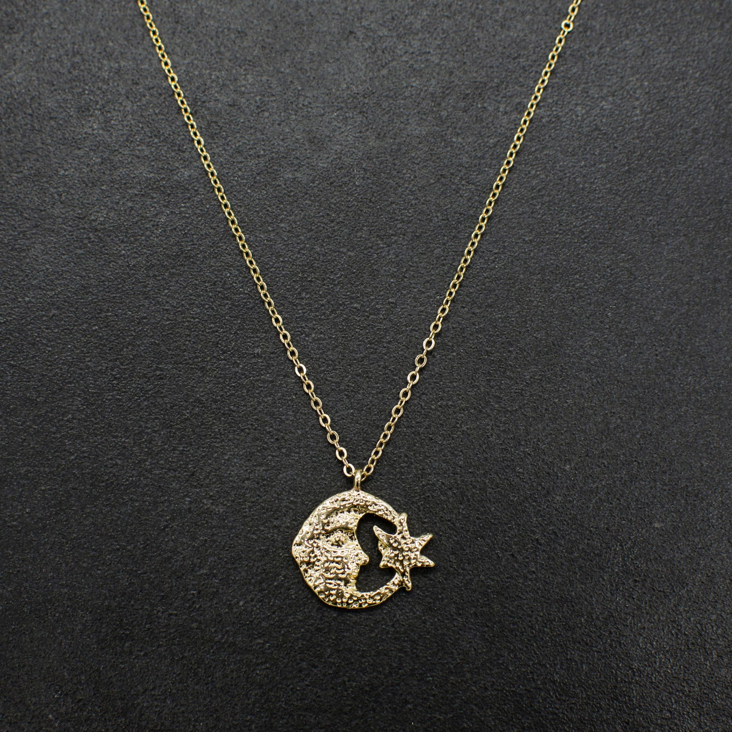 Man on The Moon Necklace
