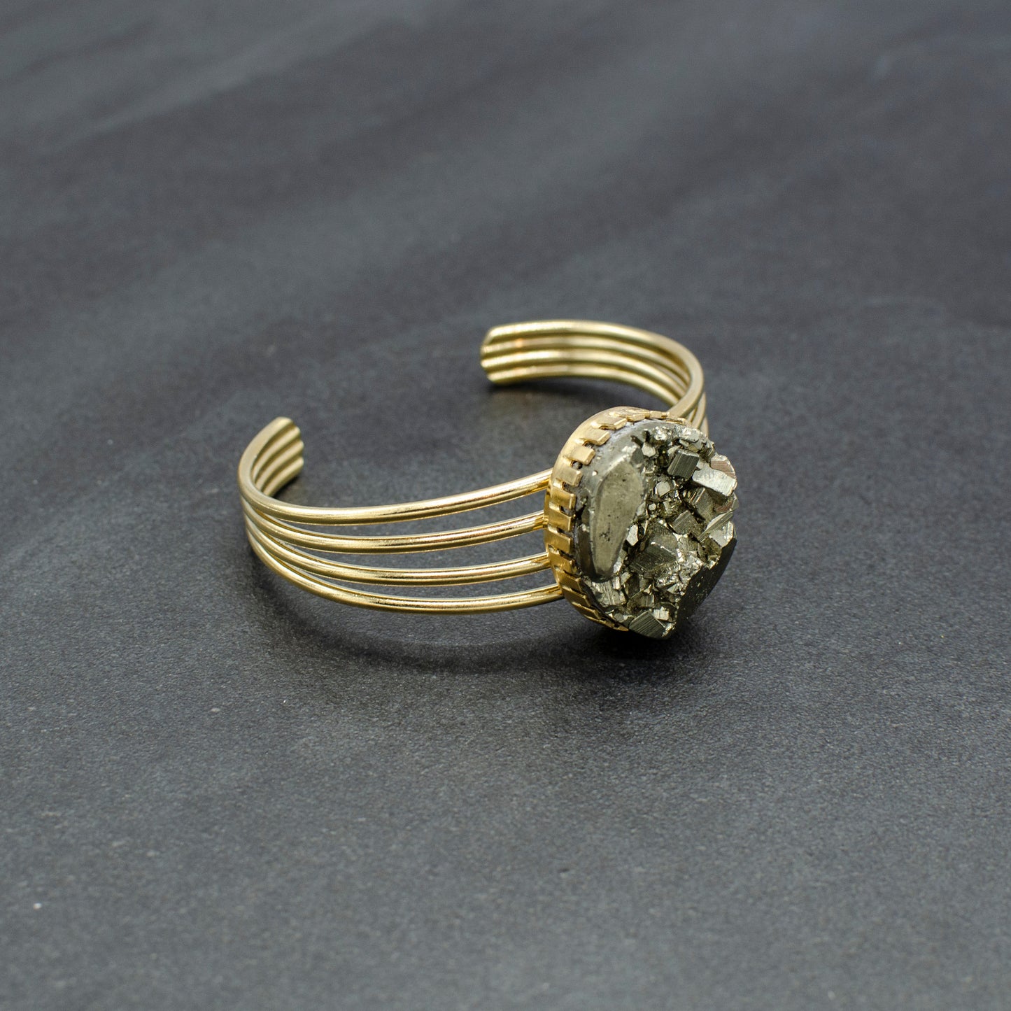 Pyrite Cuff