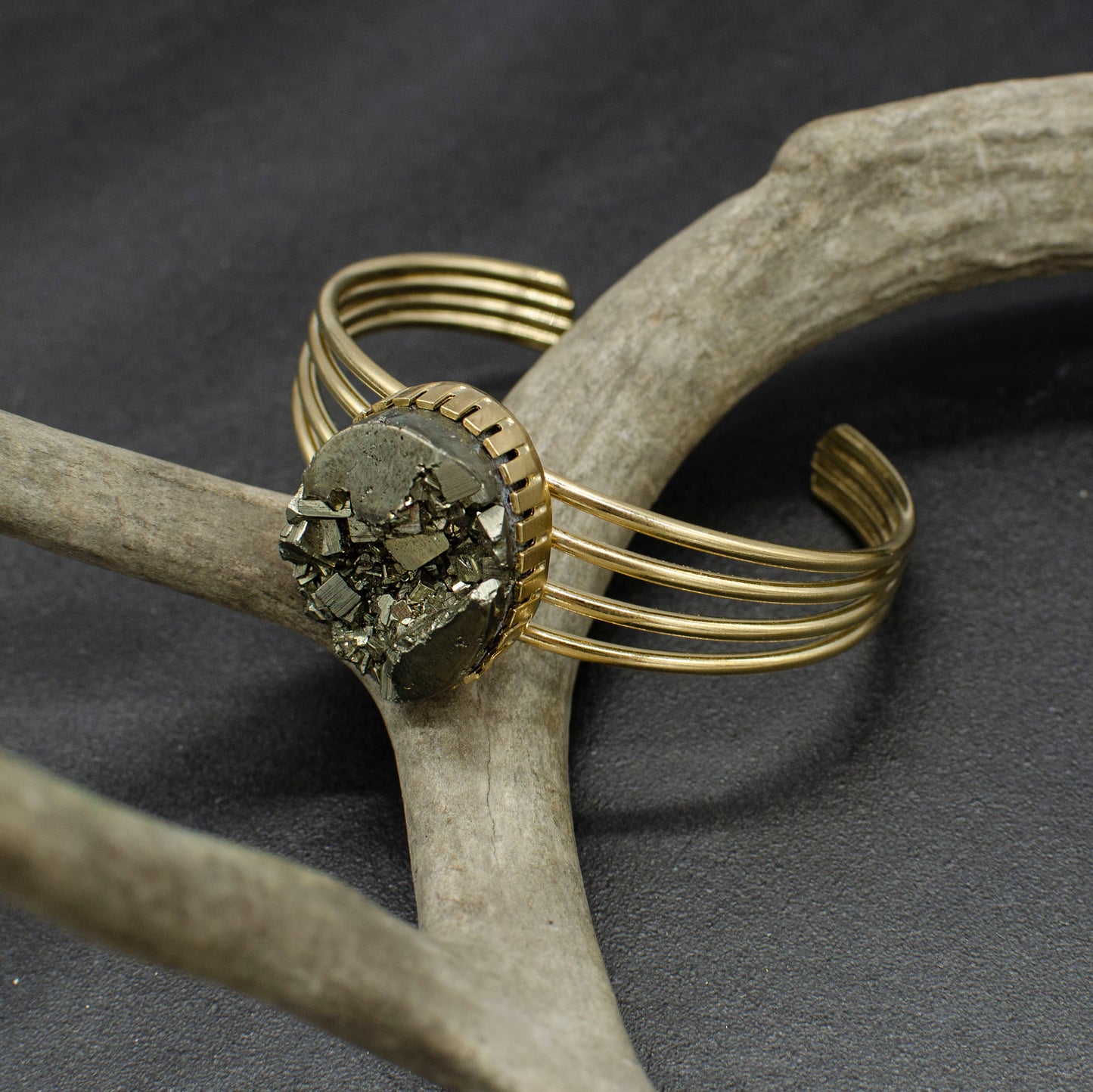 Pyrite Cuff