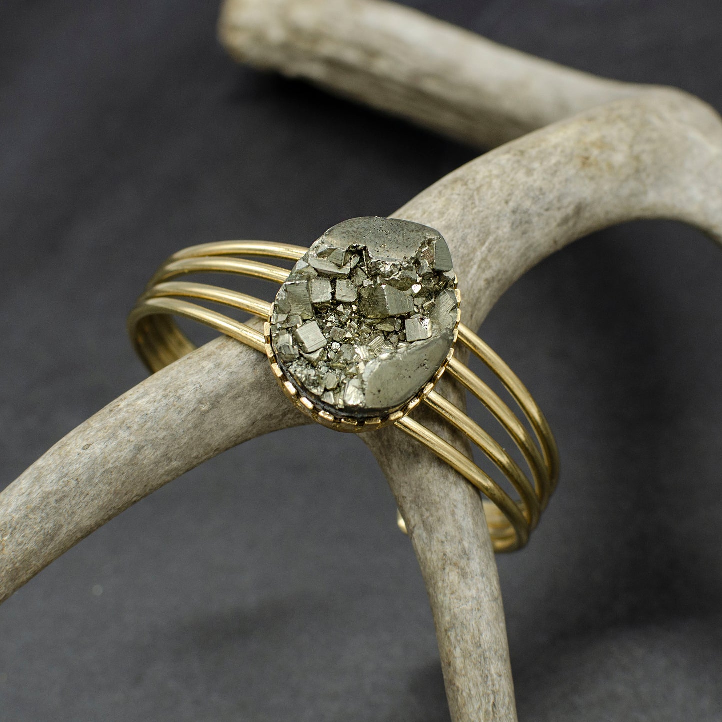 Pyrite Cuff