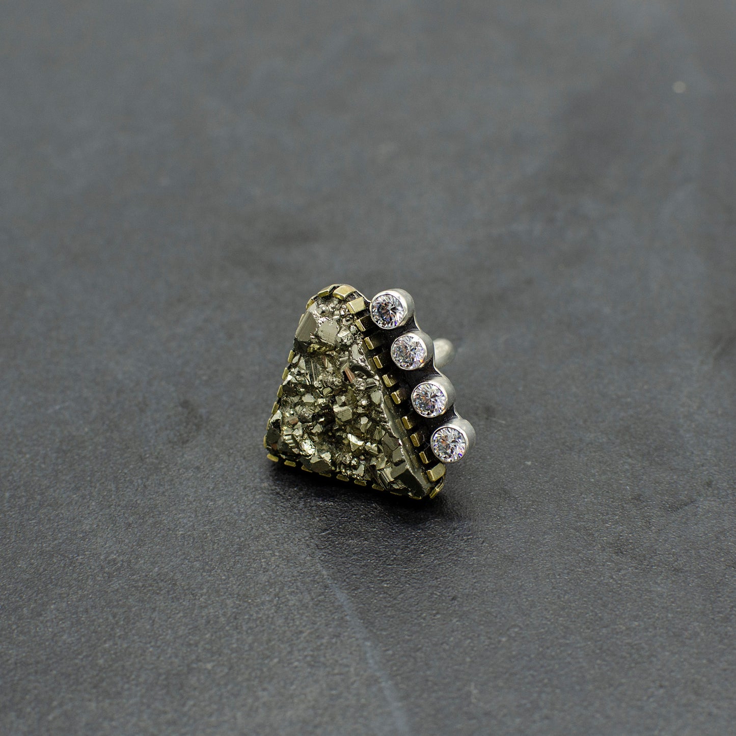 Pyrite Triangle Rings