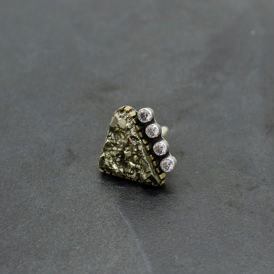 Pyrite Triangle Rings