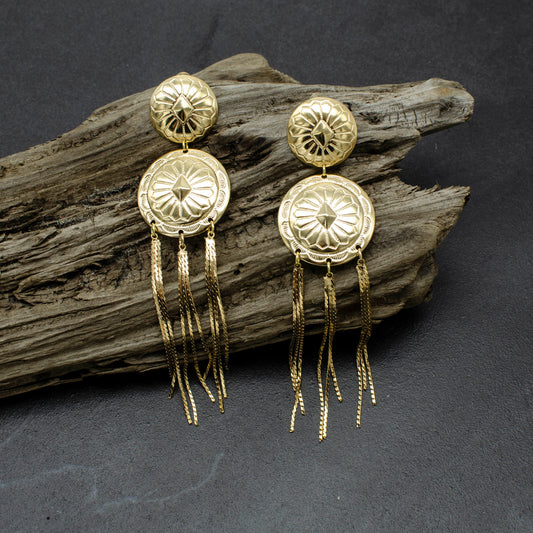 Cosmic Lover Concho Earrings