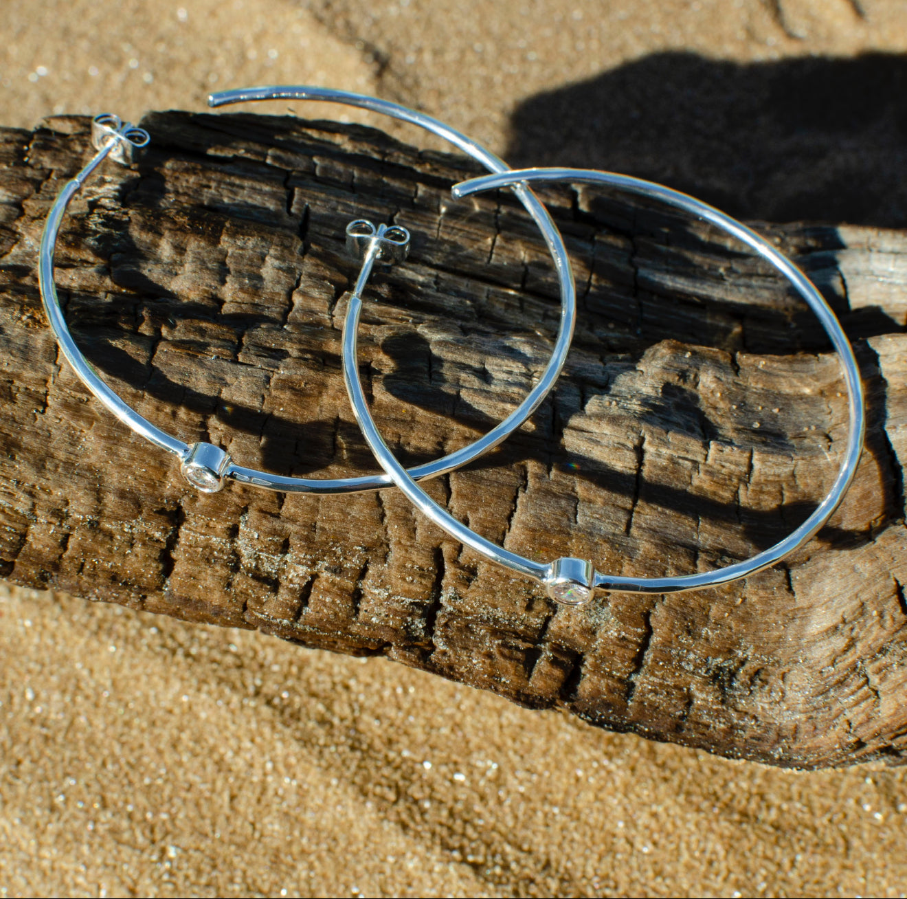 Best Selling Gold/Silver Sparkle Hoops