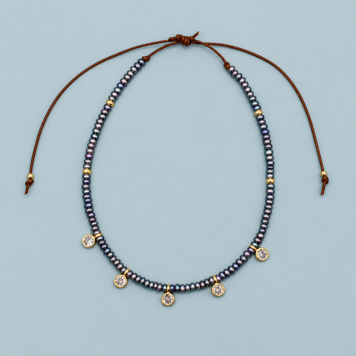 Moonlit Pearl Necklace