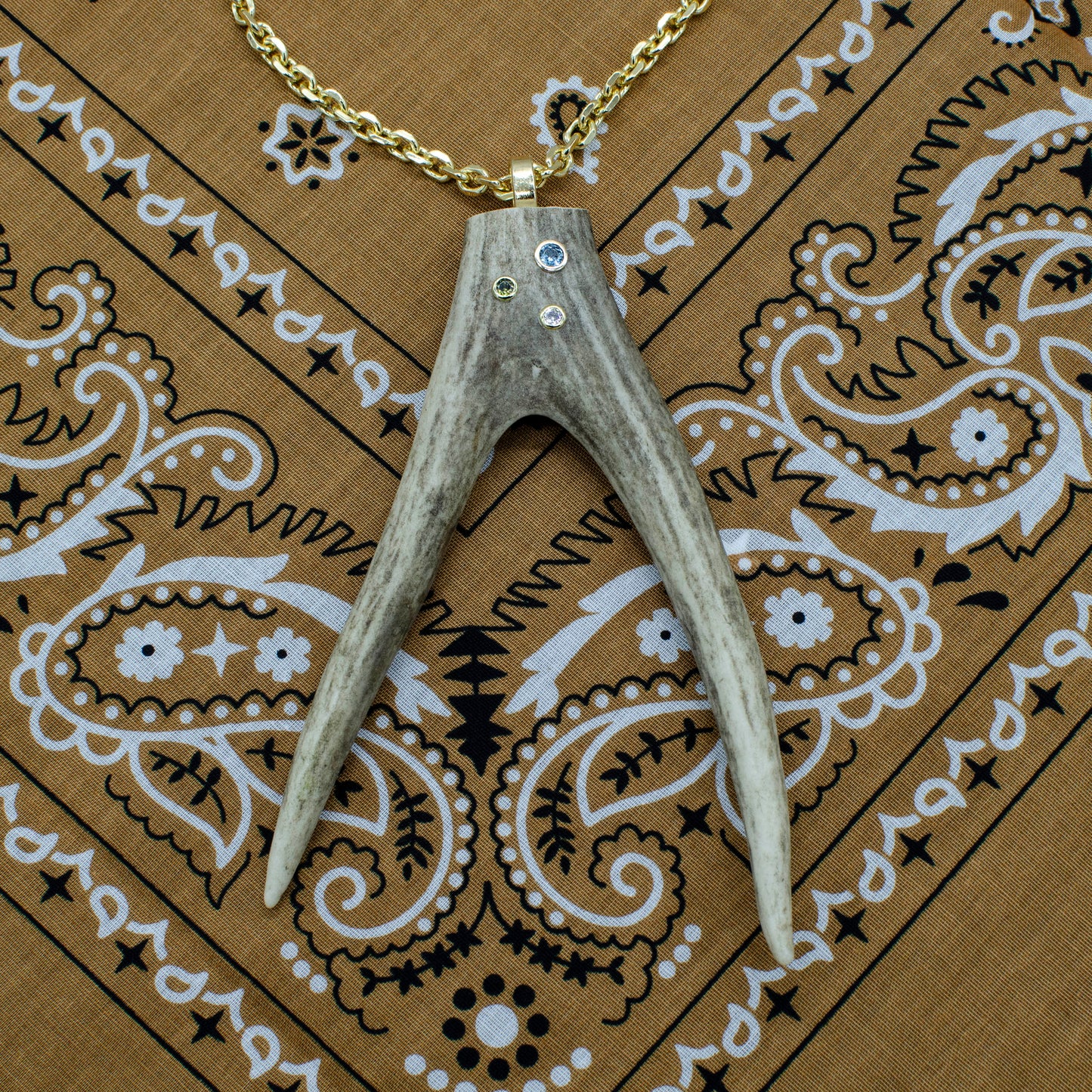 Anter Tine Inlay Neckalace