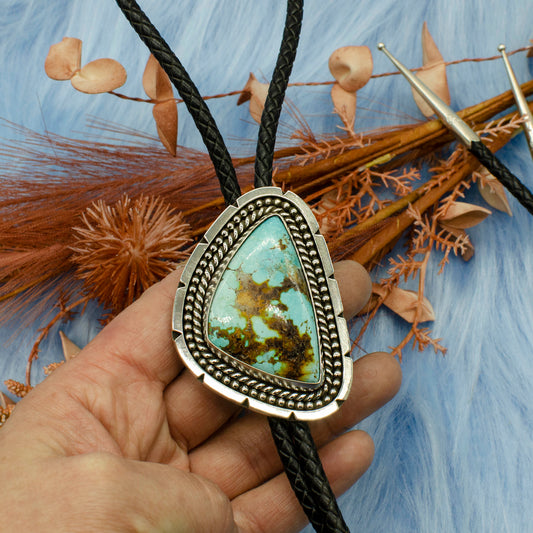 Southwest Turquoise Statement Bolo