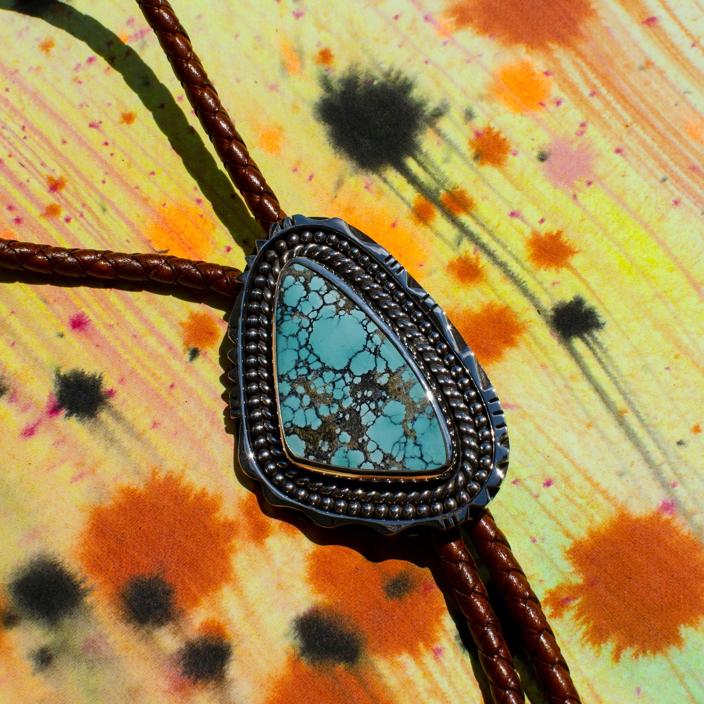 Qingu Turquoise Statement Bolo