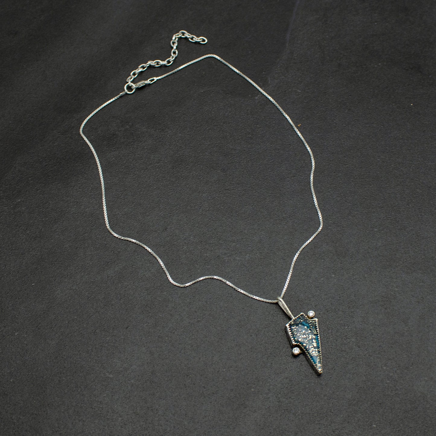 Turquoise Bolt Pendant