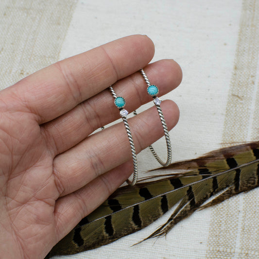 Twisted Southwest Sparkle Hoops