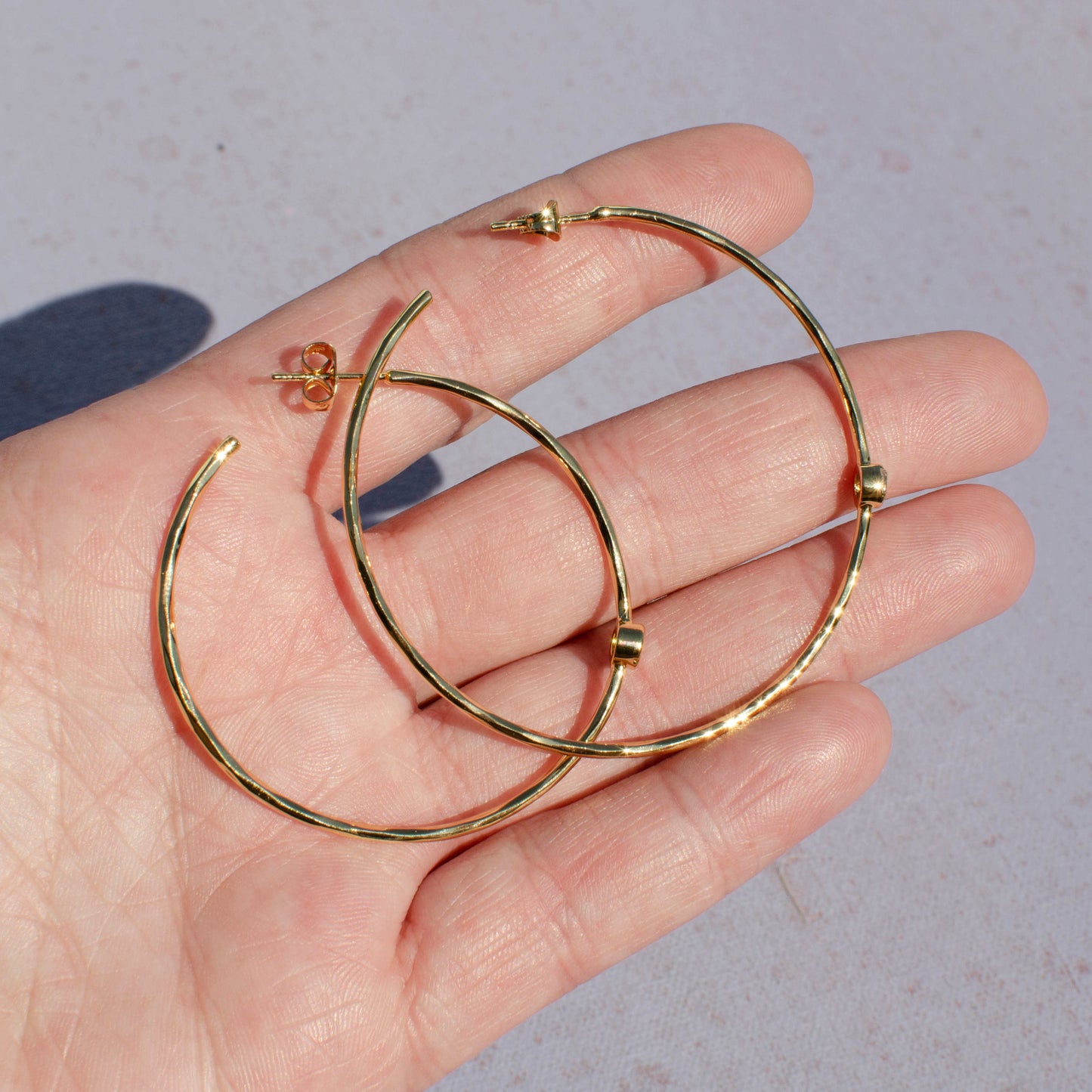 Best Selling Gold/Silver Sparkle Hoops