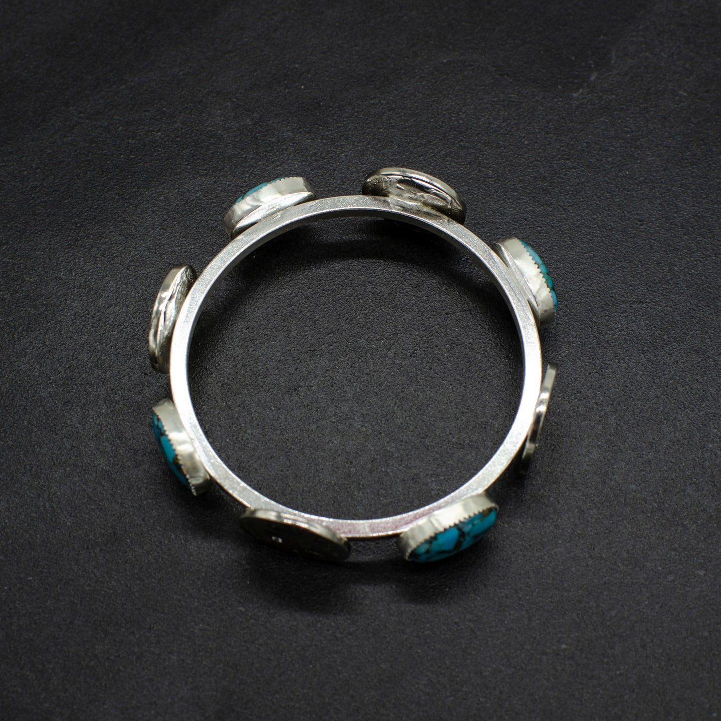 Buffalo Nickel Turquoise Coin Cuff